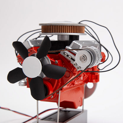 ENJOMOR 1/6 Scale V8 Internal Combustion Engine Model Kit that Works-Build Your Own V8 Engine