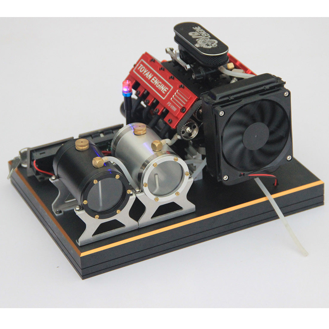 TOYAN FS-V800 V8 Engine With Starter Kit, Stand and Accessories