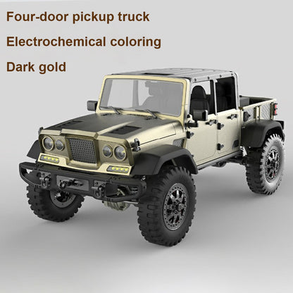 TWOLF TW-715 V8 Engine Powered 1:10 Scale RC Off-road 4WD 4-Door Pickup Truck Vehicle Crawler Kit