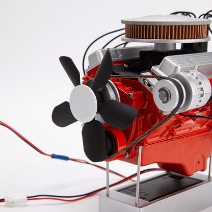 ENJOMOR 1/6 Scale V8 Internal Combustion Engine Model Kit that Works-Build Your Own V8 Engine