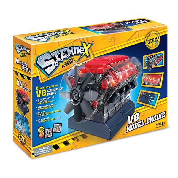 V8 Engine Model Kit - Build Your Own V8 Engine - Science Experiment STEM Toy