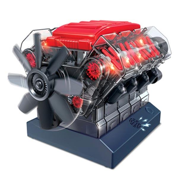 V8 Engine Model Kit - Build Your Own V8 Engine - Science Experiment STEM Toy