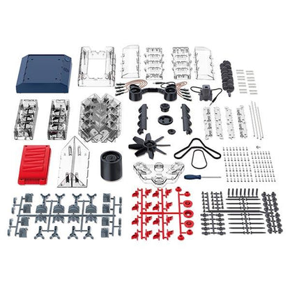 V8 Engine Model Kit - Build Your Own V8 Engine - Science Experiment STEM Toy